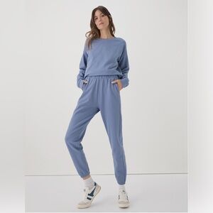 Pact Women's Blue Ice Fleece Matching Set